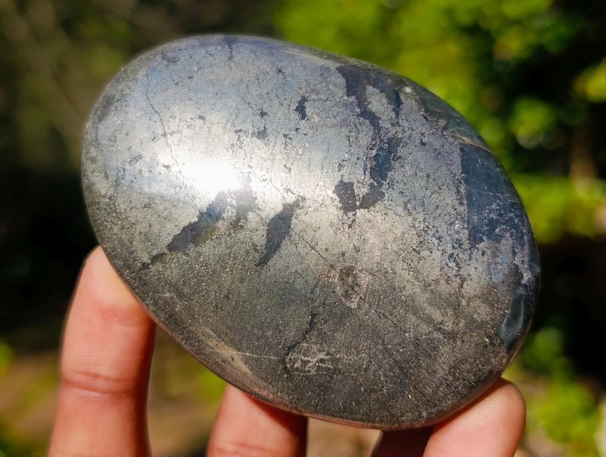 Polished Basalt Pharaoh Stone Free Forms x 12 From Iron Duke Mine, Zimbabwe