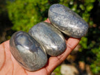 Polished Basalt Pharaoh Stone Free Forms x 12 From Iron Duke Mine, Zimbabwe - Toprock Gemstones and Minerals 