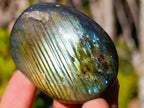Polished Labradorite Palm Stones x 20 From Madagascar