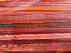 Polished Banded Tiger Iron Stone Standing Display Pieces x 2 From Prieska, South Africa