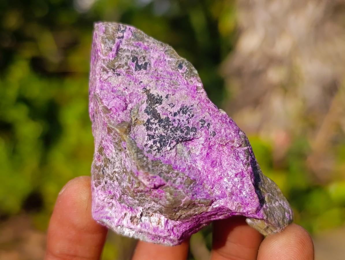 Natural Small Cobbed Stichtite Specimens x 35 From Barberton, South Africa - Toprock Gemstones and Minerals 