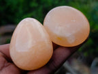 Polished Orange Twist Calcite Galets x 28 From Maevantanana, Madagascar - Toprock Gemstones and Minerals 