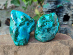 Polished Malacolla Free Forms x 4 From Kulukuluku, Congo - Toprock Gemstones and Minerals 