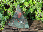 Polished Large Bloodstone Standing Display Piece x 1 From Swaziland - Toprock Gemstones and Minerals 
