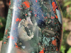 Polished Large Bloodstone Standing Display Piece x 1 From Swaziland - Toprock Gemstones and Minerals 