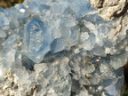 Natural Large Blue Celestite Geode Specimen x 1 From Sakoany, Madagascar - Toprock Gemstones and Minerals 