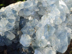 Natural Large Blue Celestite Geode Specimen x 1 From Sakoany, Madagascar - Toprock Gemstones and Minerals 