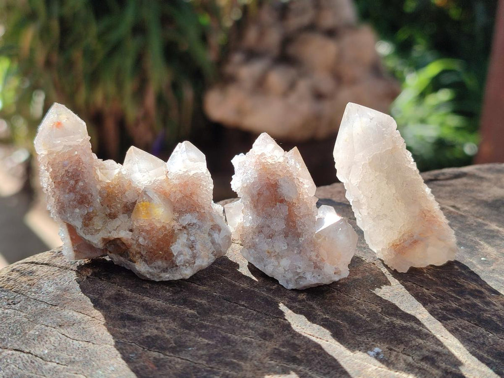 Natural Smokey Fairy Spirit Quartz Crystals and Clusters with Hematoid Coating x 25 From Boekenhouthoek, South Africa - Toprock Gemstones and Minerals 