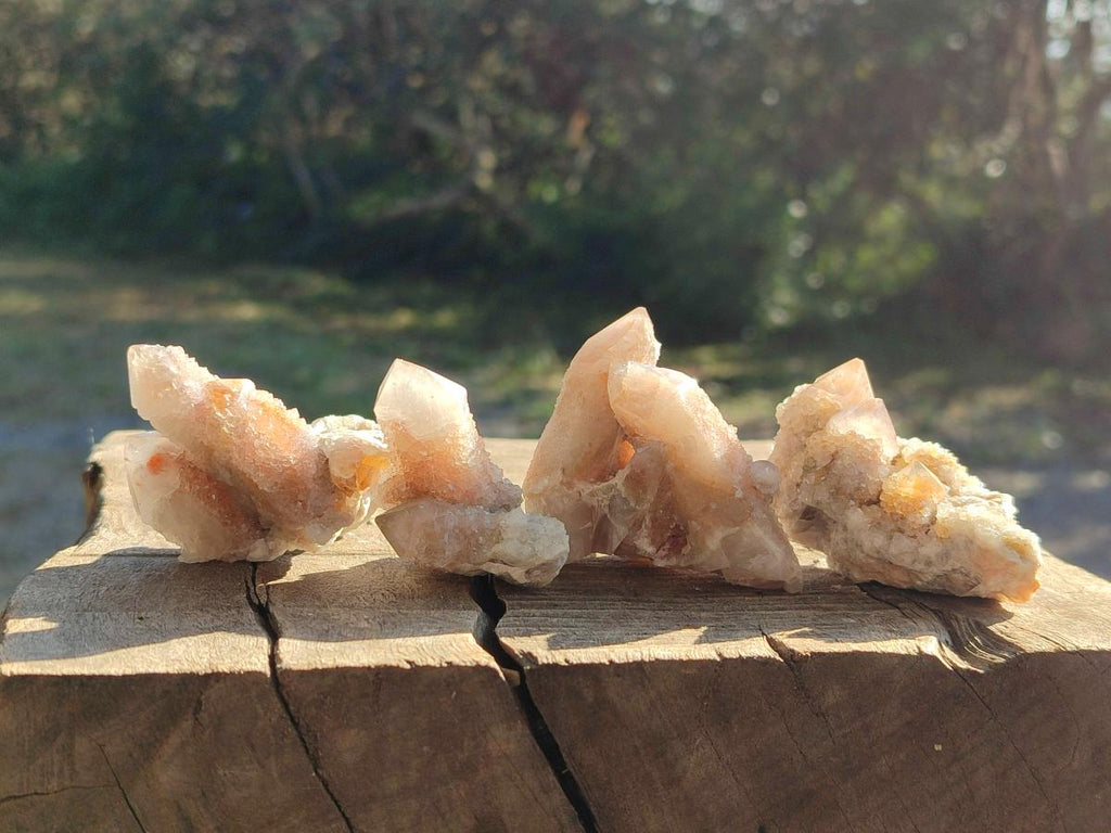 Natural Smokey Fairy Spirit Quartz Crystals and Clusters with Hematoid Coating x 25 From Boekenhouthoek, South Africa - Toprock Gemstones and Minerals 