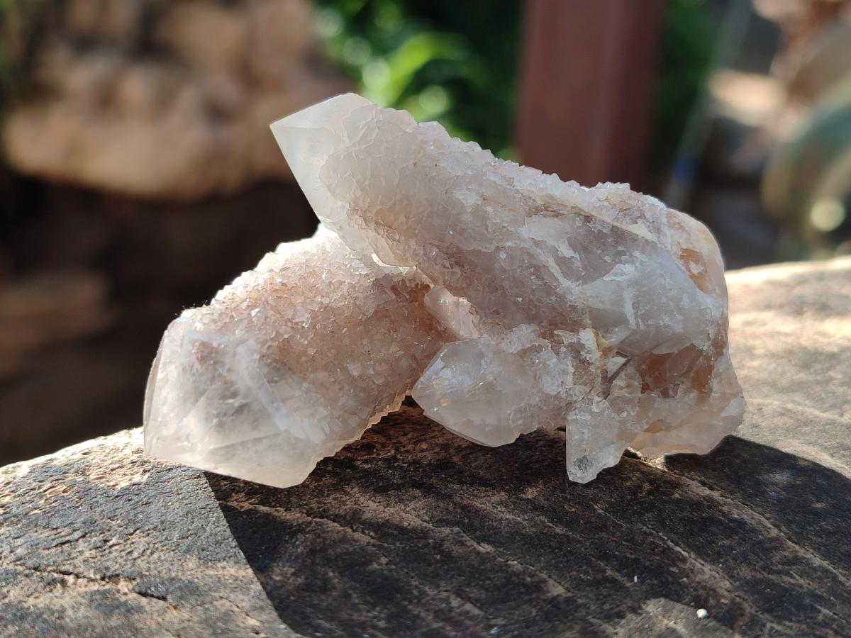 Natural Smokey Fairy Spirit Quartz Crystals and Clusters with Hematoid Coating x 25 From Boekenhouthoek, South Africa