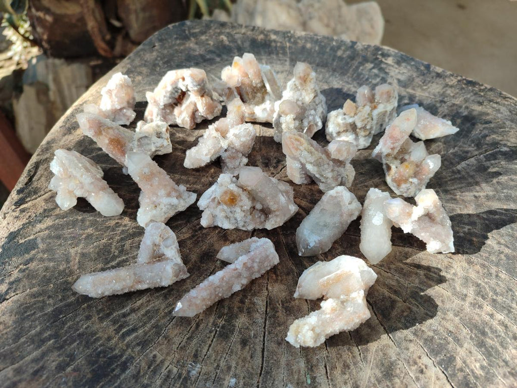 Natural Smokey Fairy Spirit Quartz Crystals and Clusters with Hematoid Coating x 25 From Boekenhouthoek, South Africa - Toprock Gemstones and Minerals 
