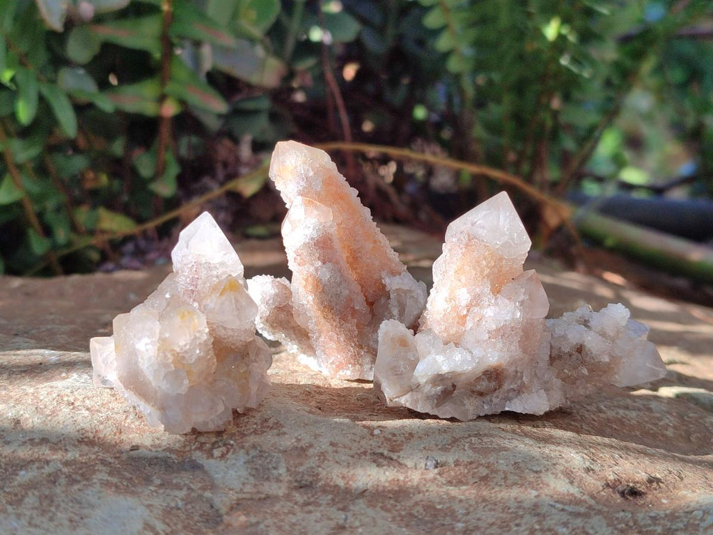 Natural Smokey Fairy Spirit Quartz Crystals and Clusters with Hematoid Coating x 25 From Boekenhouthoek, South Africa - Toprock Gemstones and Minerals 