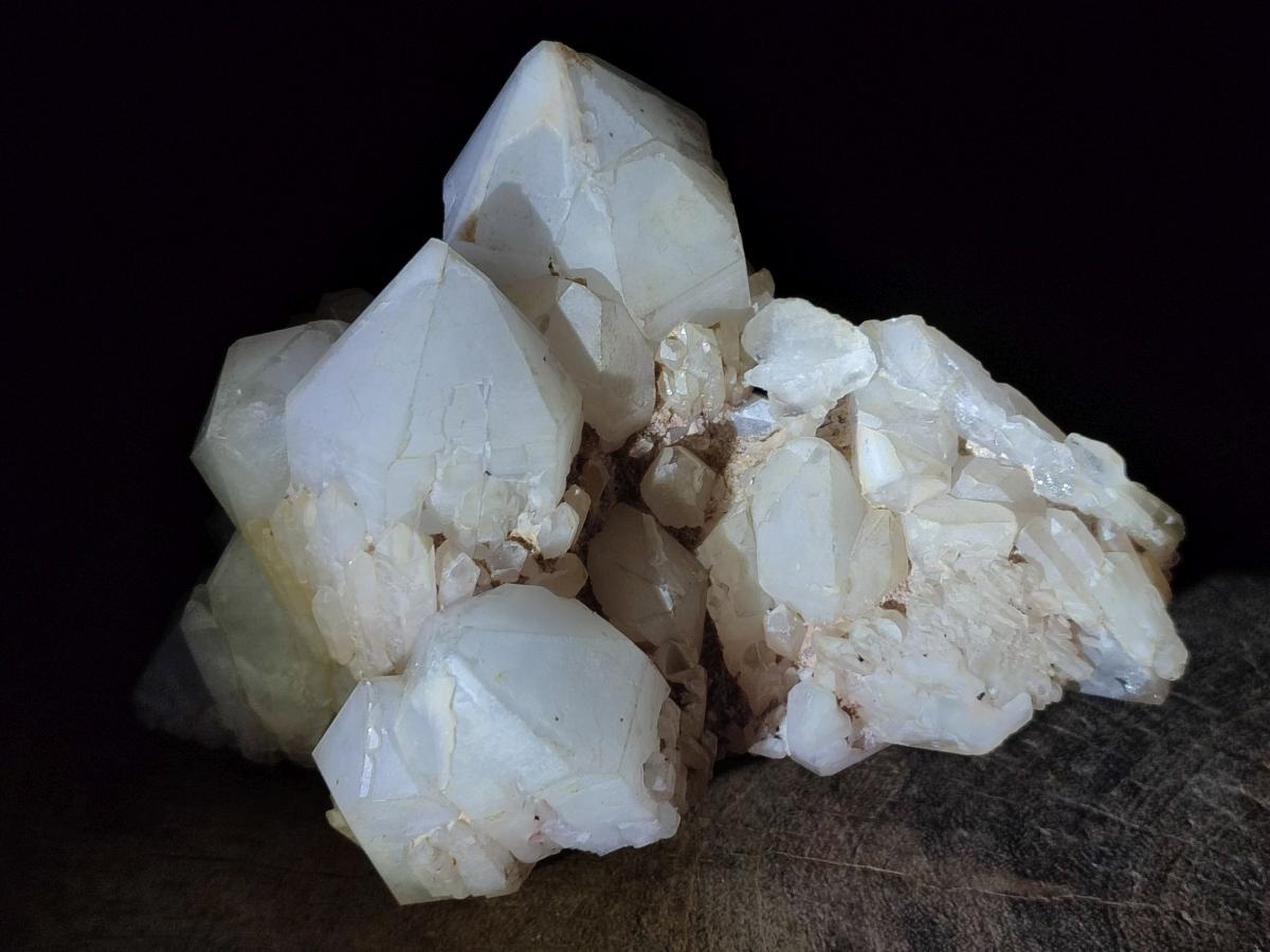 Natural Cascading "Anananas" Candle Quartz Clusters x 2 From Antsirabe, Madagascar