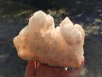 Natural Cascading "Anananas" Candle Quartz Clusters x 2 From Antsirabe, Madagascar - Toprock Gemstones and Minerals 