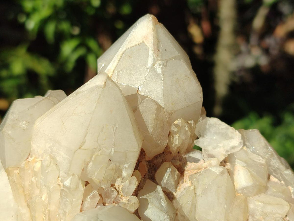 Natural Cascading "Anananas" Candle Quartz Clusters x 2 From Antsirabe, Madagascar - Toprock Gemstones and Minerals 