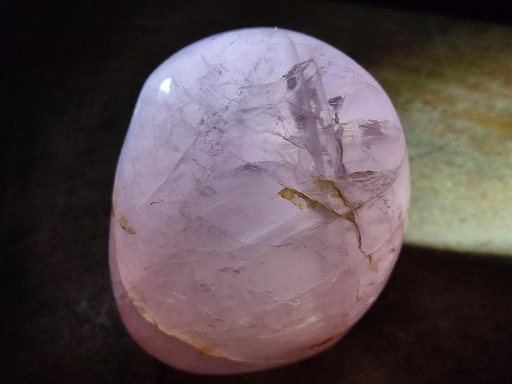 Polished Gemmy Rose Quartz Standing Display Pieces x 2 From Madagascar - Toprock Gemstones and Minerals 