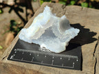 Natural Etched Blue Chalcedony Geode Specimens x 12 From Nsanje, Malawi - Toprock Gemstones and Minerals 