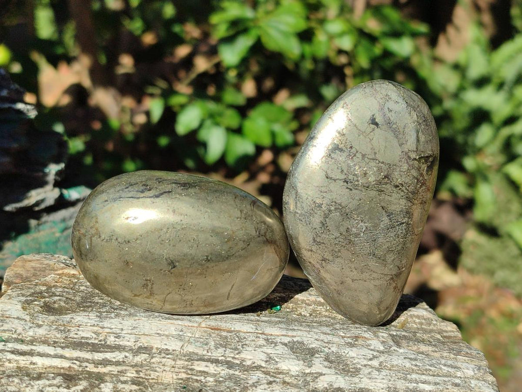 Polished Basalt Pharaoh Stone Free Forms x 6 From Iron Duke Mine, Zimbabwe - Toprock Gemstones and Minerals 