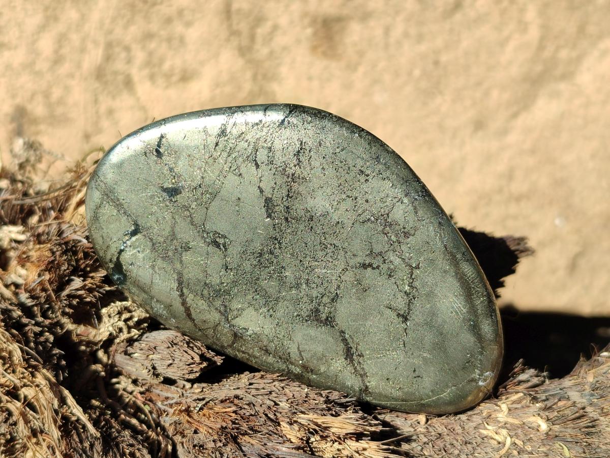 Polished Basalt Pharaoh Stone Free Forms x 6 From Iron Duke Mine, Zimbabwe - Toprock Gemstones and Minerals 