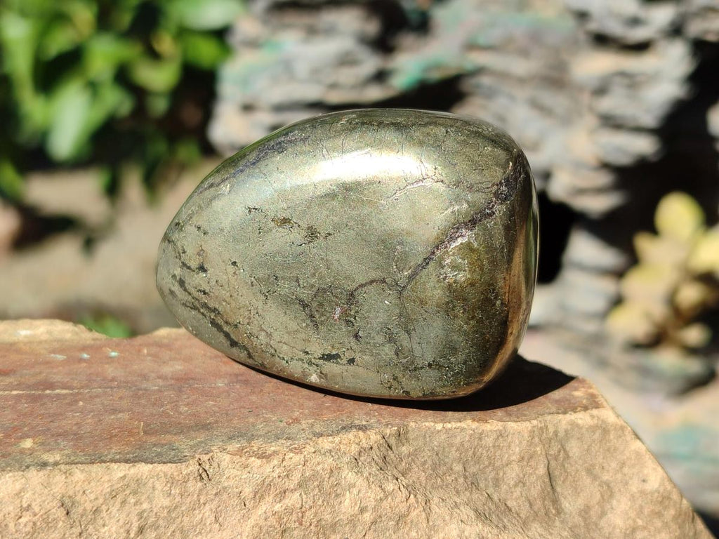 Polished Basalt Pharaoh Stone Free Forms x 6 From Iron Duke Mine, Zimbabwe - Toprock Gemstones and Minerals 