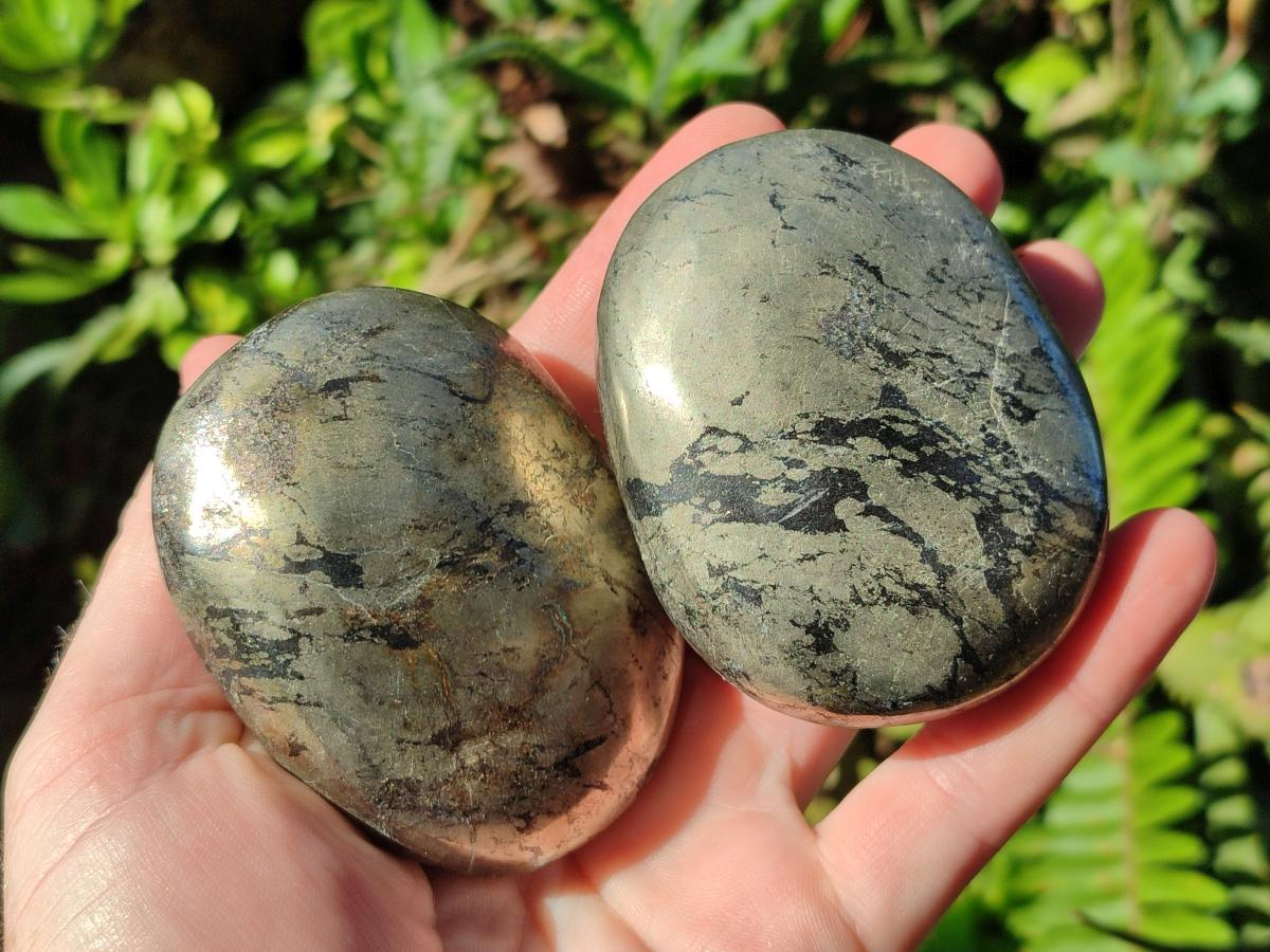 Polished Basalt Pharaoh Stone Free Forms x 6 From Iron Duke Mine, Zimbabwe