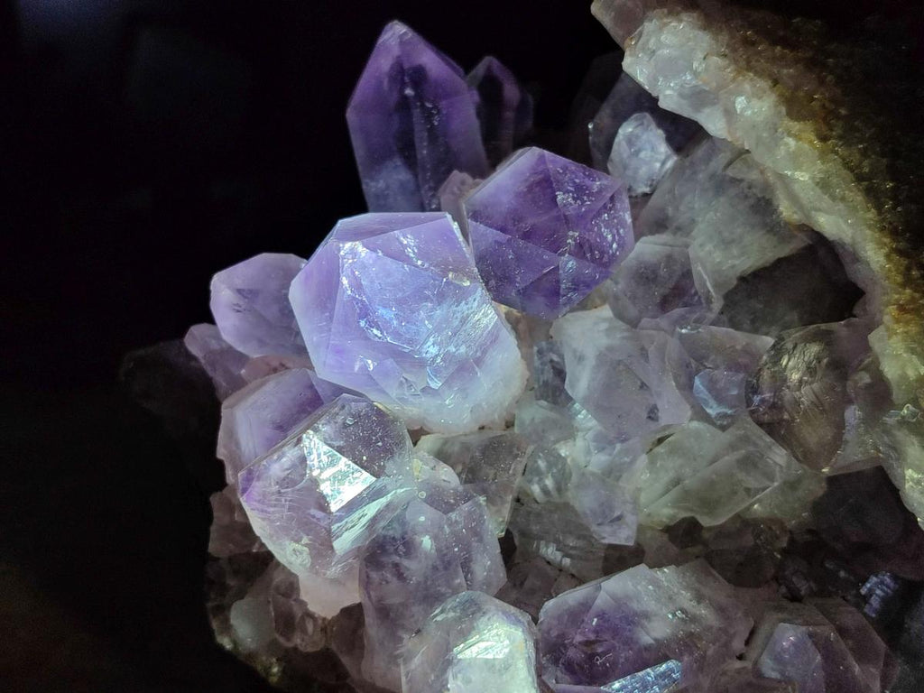 Natural Large Jacaranda Amethyst Crystal Cluster x 1 From Mumbwa, Zambia - Toprock Gemstones and Minerals 
