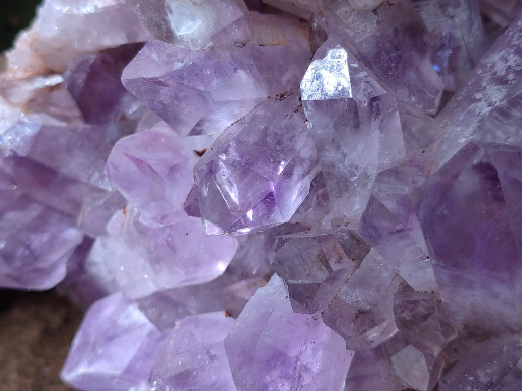 Natural Large Jacaranda Amethyst Crystal Cluster x 1 From Mumbwa, Zambia - Toprock Gemstones and Minerals 