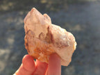 Natural Red Hematoid Quartz Crystals and Clusters x 12 From Karoi, Zimbabwe - Toprock Gemstones and Minerals 
