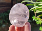 Polished Gemmy Rose Quartz Palm Stones x 24 From Madagascar - Toprock Gemstones and Minerals 
