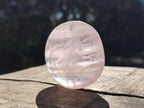 Polished Gemmy Rose Quartz Palm Stones x 24 From Madagascar - Toprock Gemstones and Minerals 