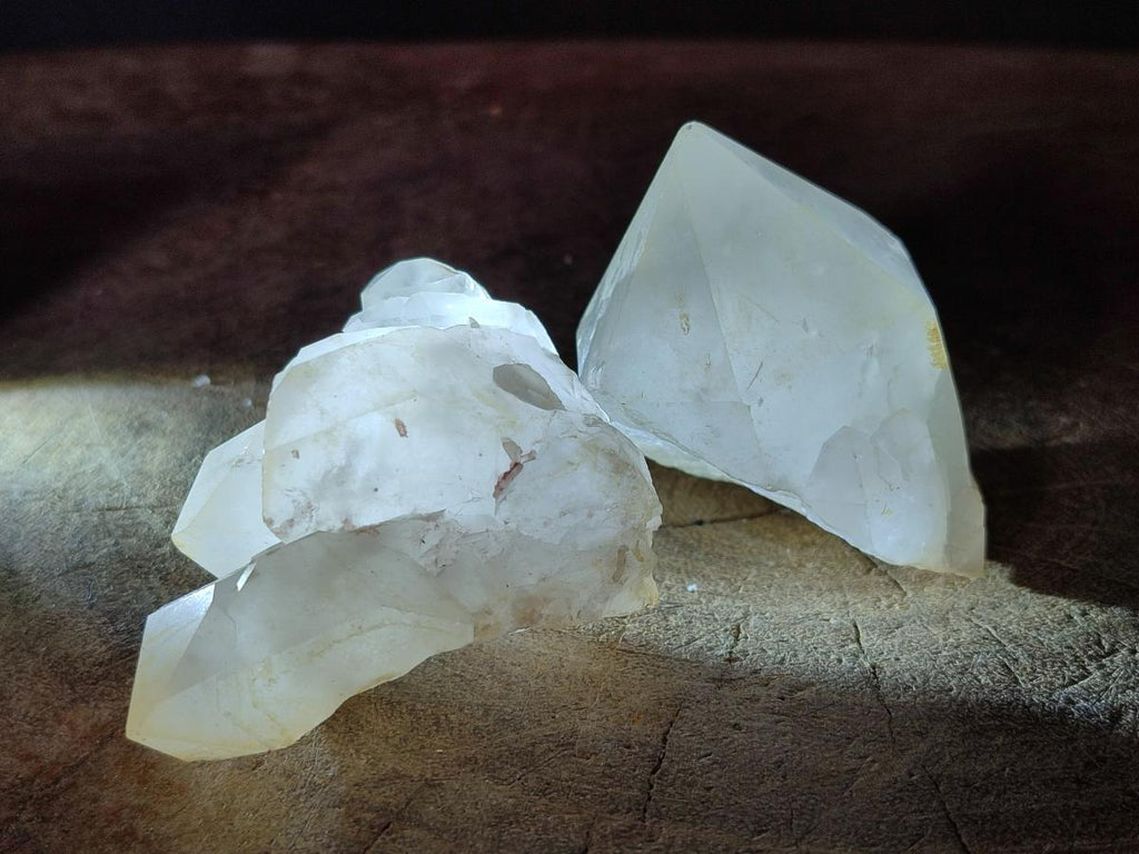 Natural Castle Quartz Crystals x 12 From Madagascar - Toprock Gemstones and Minerals 