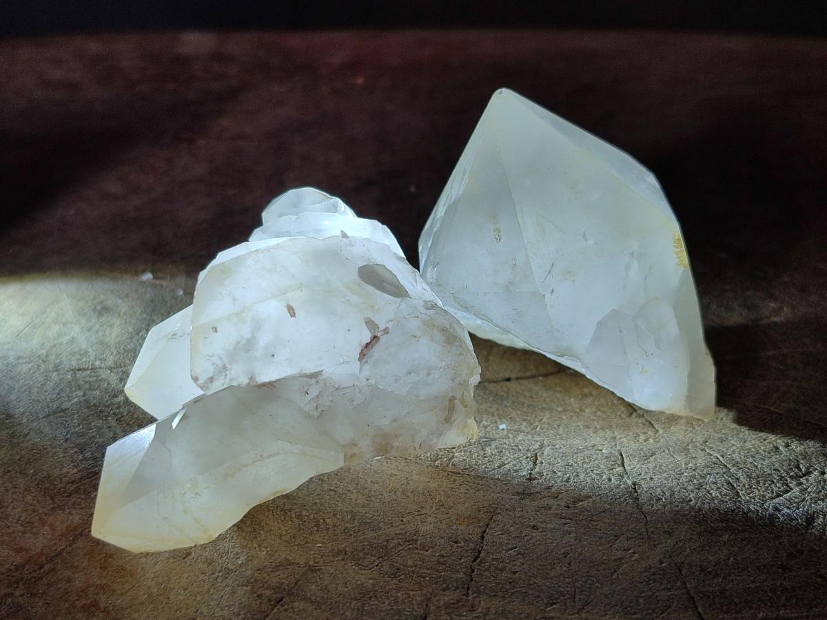 Natural Castle Quartz Crystals x 12 From Madagascar - Toprock Gemstones and Minerals 