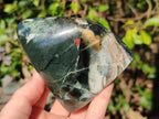 Polished Bloodstone Standing Display Pieces x 3 From Swaziland - Toprock Gemstones and Minerals 