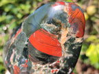 Polished Bloodstone Standing Display Pieces x 3 From Swaziland - Toprock Gemstones and Minerals 