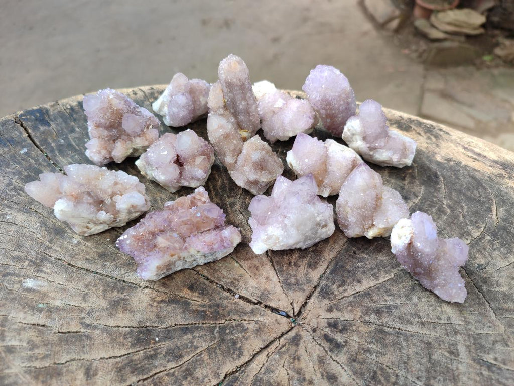 Natural Spirit Amethyst Crystals and Clusters x 20 From Boekenhouthoek, South Africa - Toprock Gemstones and Minerals 