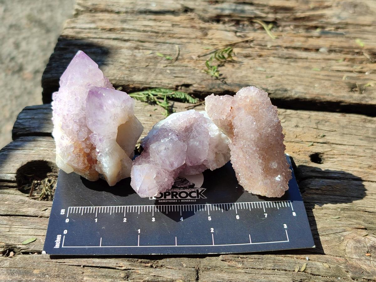 Natural Spirit Amethyst Crystals and Clusters x 20 From Boekenhouthoek, South Africa - Toprock Gemstones and Minerals 