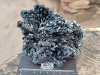 Natural Schorl Cascading Black Tourmaline Specimens x 2 From Erongo, Namibia - Toprock Gemstones and Minerals 
