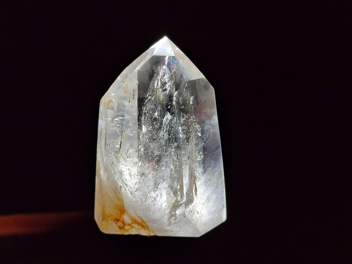 Polished Clear Quartz Display Crystals with Inclusions x 6 From Madagascar - Toprock Gemstones and Minerals 