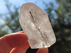 Polished Clear Quartz Display Crystals with Inclusions x 6 From Madagascar - Toprock Gemstones and Minerals 