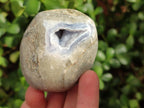 Polished Blue Lace Agate Free Forms x 12 From Nsanje, Malawi - Toprock Gemstones and Minerals 