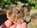 Natural Golden Limonite Quartz Crystal Clusters x 35 From Solwezi, Zambia - Toprock Gemstones and Minerals 