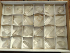 Polished Mix of Bright Clear Quartz Crystals x 24 From Madagascar - Toprock Gemstones and Minerals 