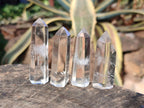 Polished Mix of Bright Clear Quartz Crystals x 24 From Madagascar - Toprock Gemstones and Minerals 