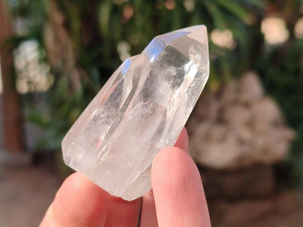 Polished Mix of Bright Clear Quartz Crystals x 24 From Madagascar - Toprock Gemstones and Minerals 
