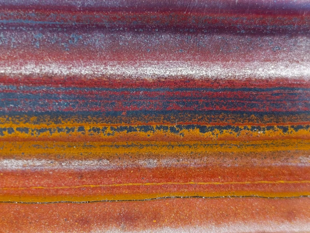 Polished Banded Tiger Iron Display Crystals x 2 From South Africa - Toprock Gemstones and Minerals 
