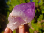 Polished Jacaranda Amethyst Single Crystals x 6 From Mumbwa, Zambia - Toprock Gemstones and Minerals 