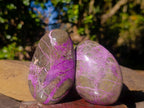 Polished Stichtite Free Forms x 6 From Barberton, South Africa - Toprock Gemstones and Minerals 
