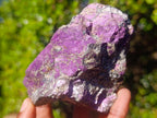 Natural Metallic Cobbed Purpurite Specimens x 12 From Erongo, Namibia