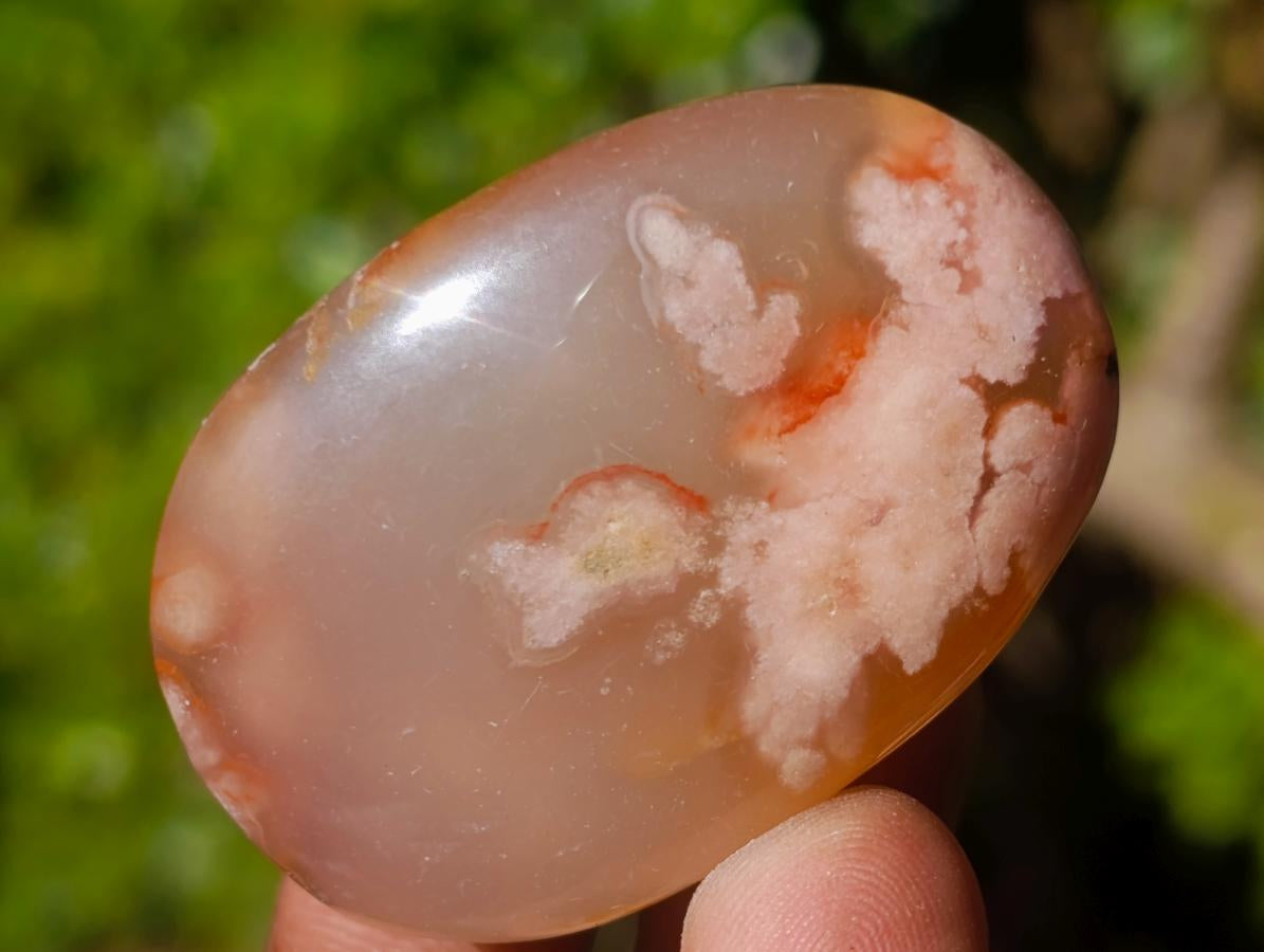 Polished Small Flower Agate Free Forms x 35 From Antsahalova, Madagascar