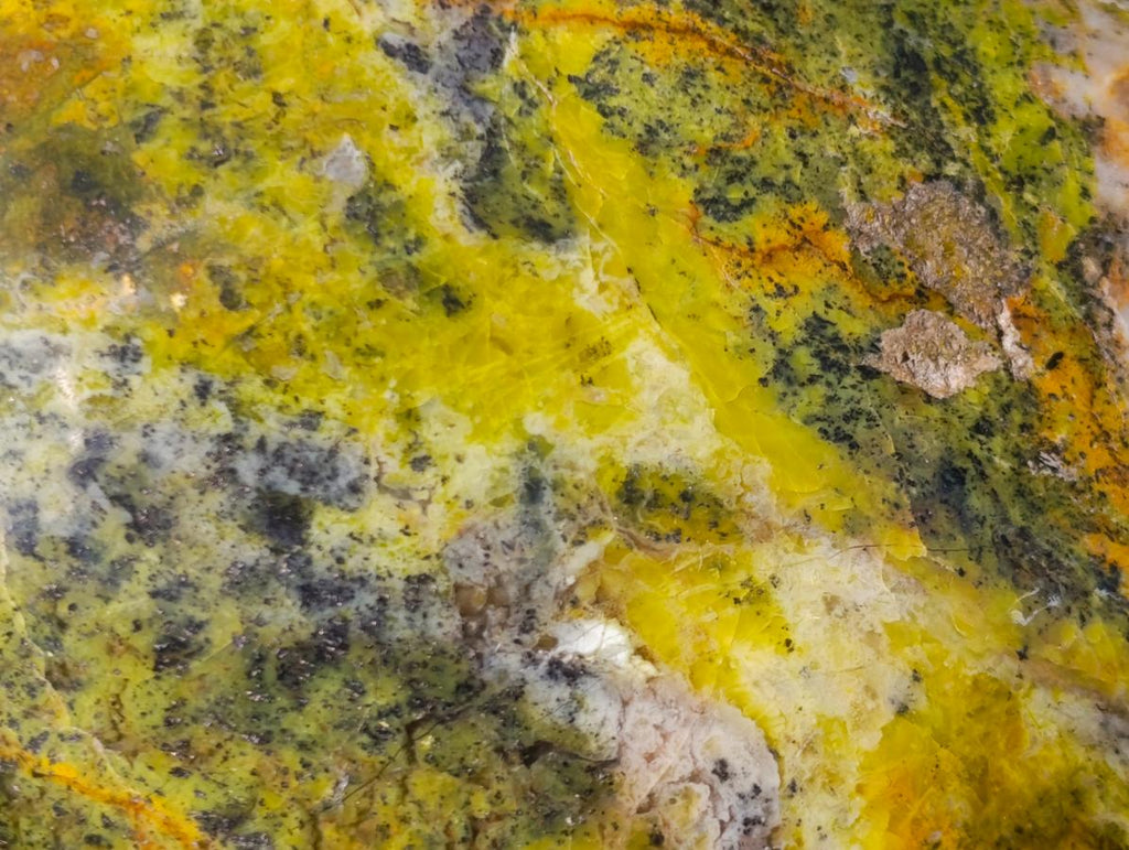 Polished Large Green Opal Standing Display Piece x 1 From Betroka, Madagascar